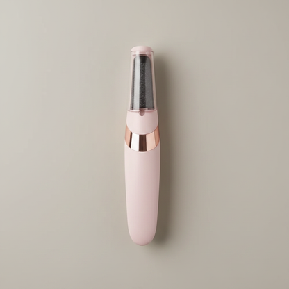 Pink Electric Foot Grinder – Flat Lay
