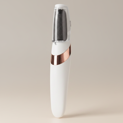 White Electric Foot Grinder – Angled View